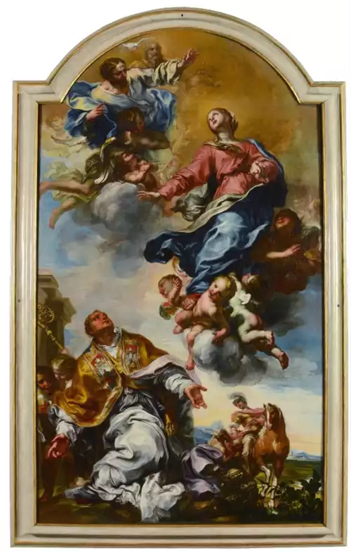 Presentazione quadro restaurato Oratorio SS Trinità di Casaleggio Boiro